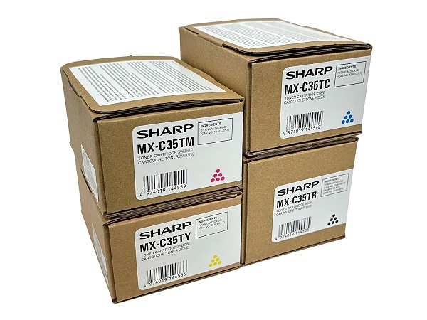 Sharp MX-C35 Complete Toner Set