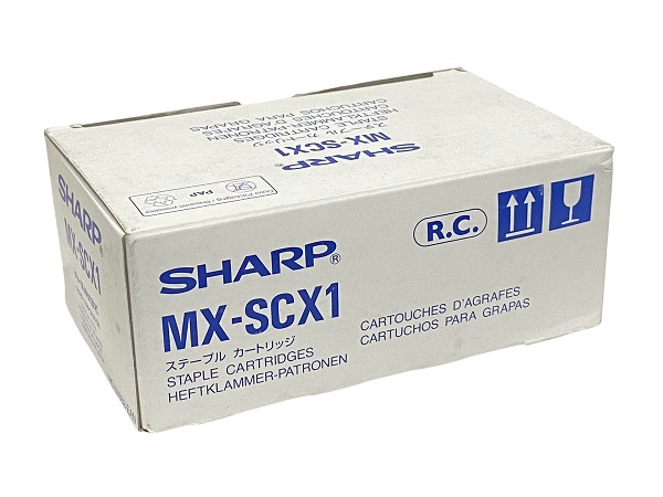 Sharp MX-SCX1 (MXSCX1) Staple Cartridge, Box of 3 | GM Supplies