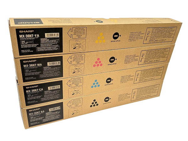 Sharp MX-36NT Complete Toner Set