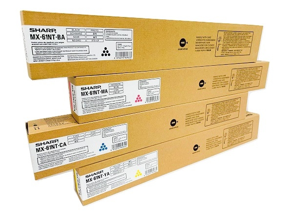 Sharp MX-61 Complete Toner Set