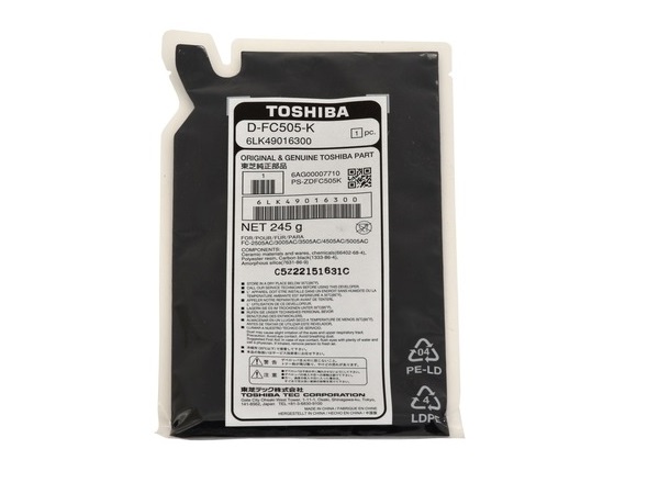 Toshiba 6LK49016300 (D-FC505K) Black Developer