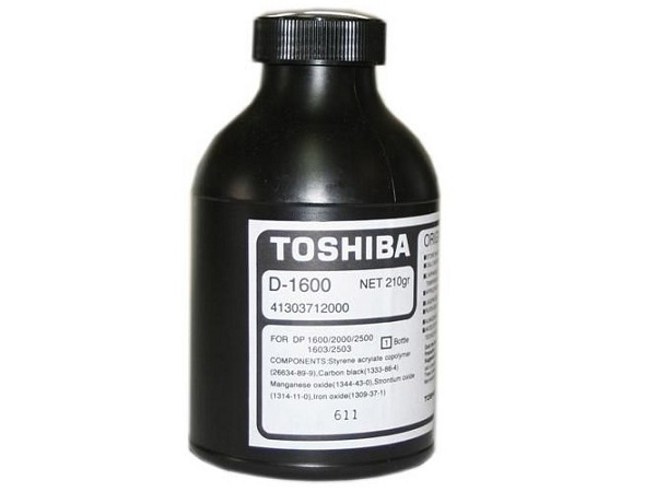 Toshiba D-1600 (D1600) Black Developer