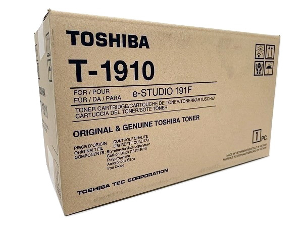 Toshiba T-1910 (T1910) Black Toner Cartridge