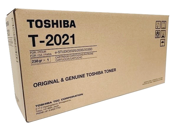 Toshiba T-2021 (T2021) Black Toner Cartridge