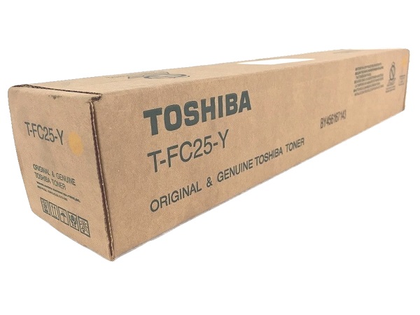 Toshiba T-FC25-Y (TFC25Y) Yellow Toner Cartridge