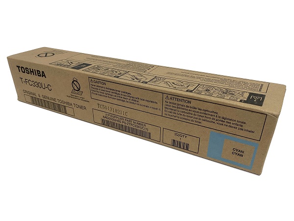 Toshiba TFC330UC (T-FC330U-C) Cyan Toner Cartridge