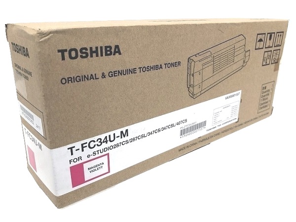 Toshiba T-FC34U-M (TFC34UM) Magenta Toner Cartridge