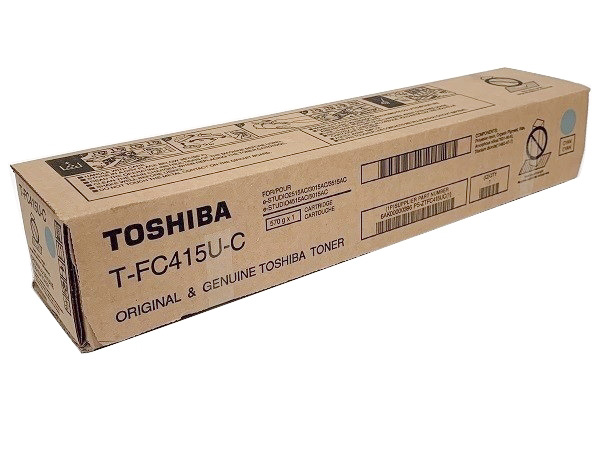 Toshiba TFC415UC (TF-C415UC) Cyan Toner Cartridge