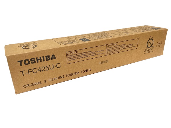 Toshiba T-FC425U-C (TFC425UC) Cyan Toner Cartridge