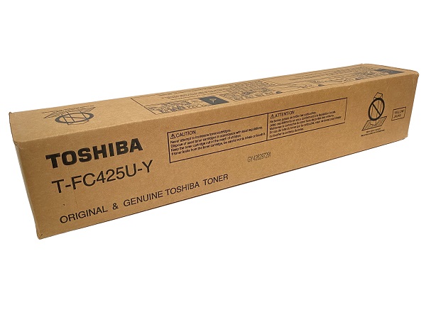 Toshiba T-FC425U-Y (TFC425UY) Yellow Toner Cartridge