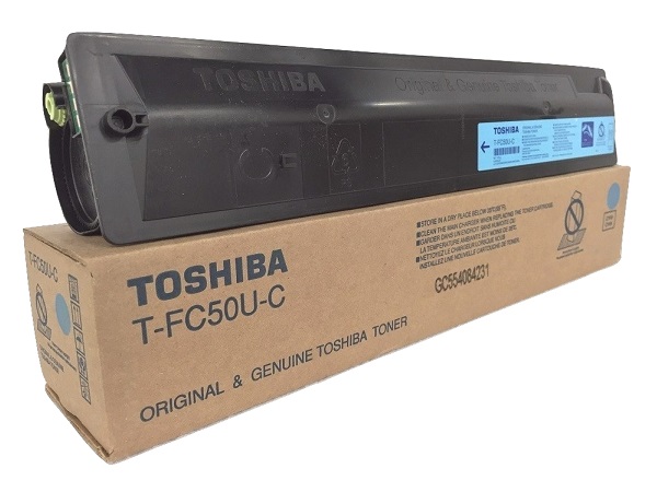 Toshiba T-FC50U-C (TFC50UC) Cyan Toner Cartridge
