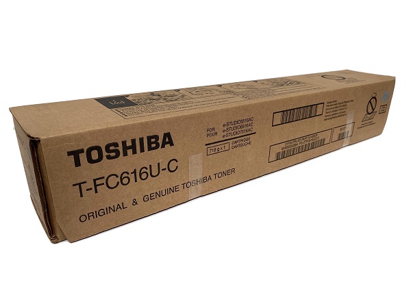 Toshiba T-FC616U-C Cyan Toner Cartridge
