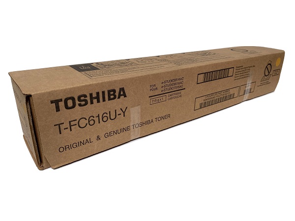 Toshiba T-FC616U-Y Yellow Toner Cartridge