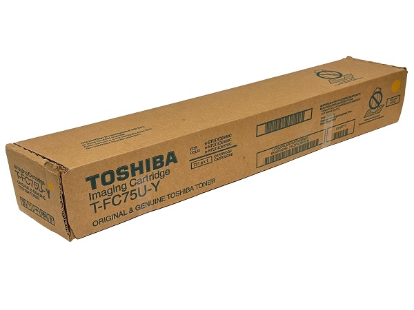 Toshiba TFC75UY (T-FC75U-Y) Yellow Toner Cartridge