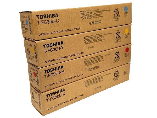Toshiba TFC30 (TFC-30) Complete Toner Set