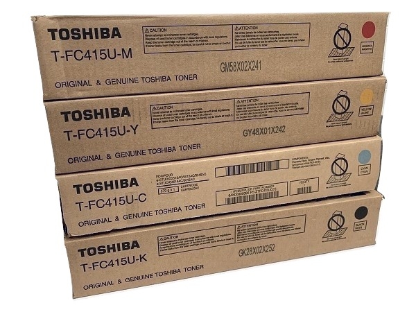 Toshiba TF-C415 (TFC415) Complete Toner Set