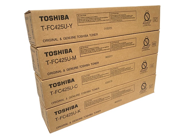 Toshiba TFC425 Complete Toner Cartridges Set