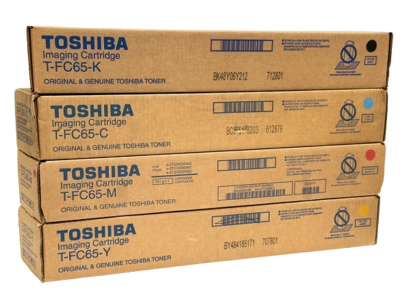 Toshiba T-FC65 Complete Toner Set