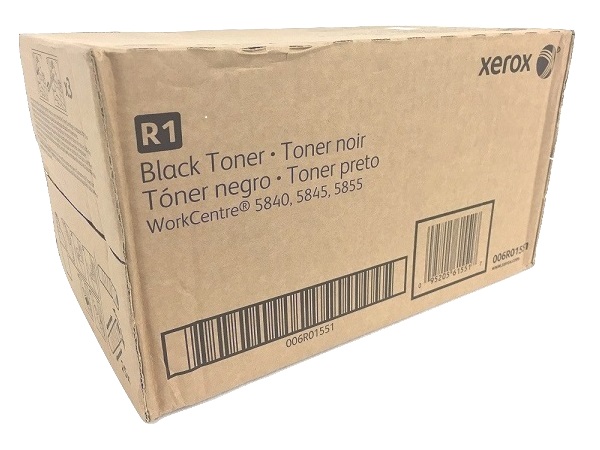 Xerox 006R01551 (6R1551) Black Toner Cartridge - box of 2