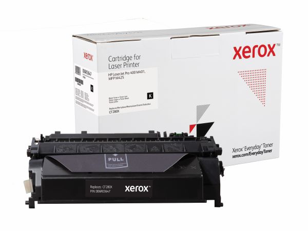 Xerox 006R03647 Everyday Brand HP CF280X (80X) Black Toner Cartridge - High Yield