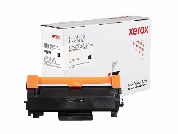 Xerox 006R03790 Everyday Brand Brother TN-760 (TN760) Black Toner Cartridge