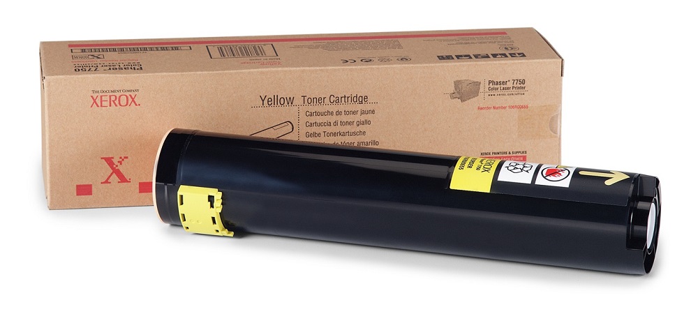 Xerox 106R00655 Phaser 7750 Yellow Toner