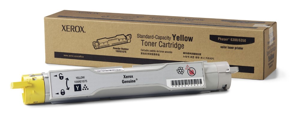 Xerox 106R01075 Phaser 6300 / 6350 Yellow Toner