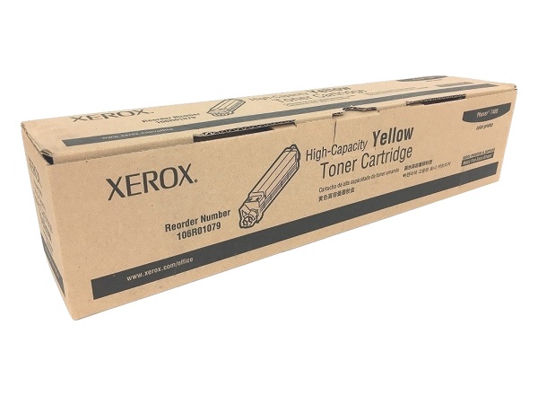 Xerox 106R01079 Phaser 7400 Yellow High Capacity Toner