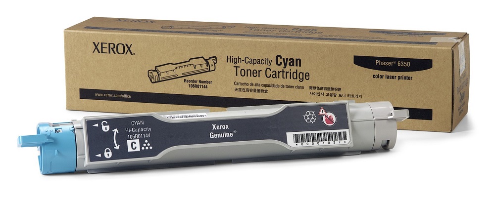 Xerox 106R01144 Phaser 6350 Cyan Toner