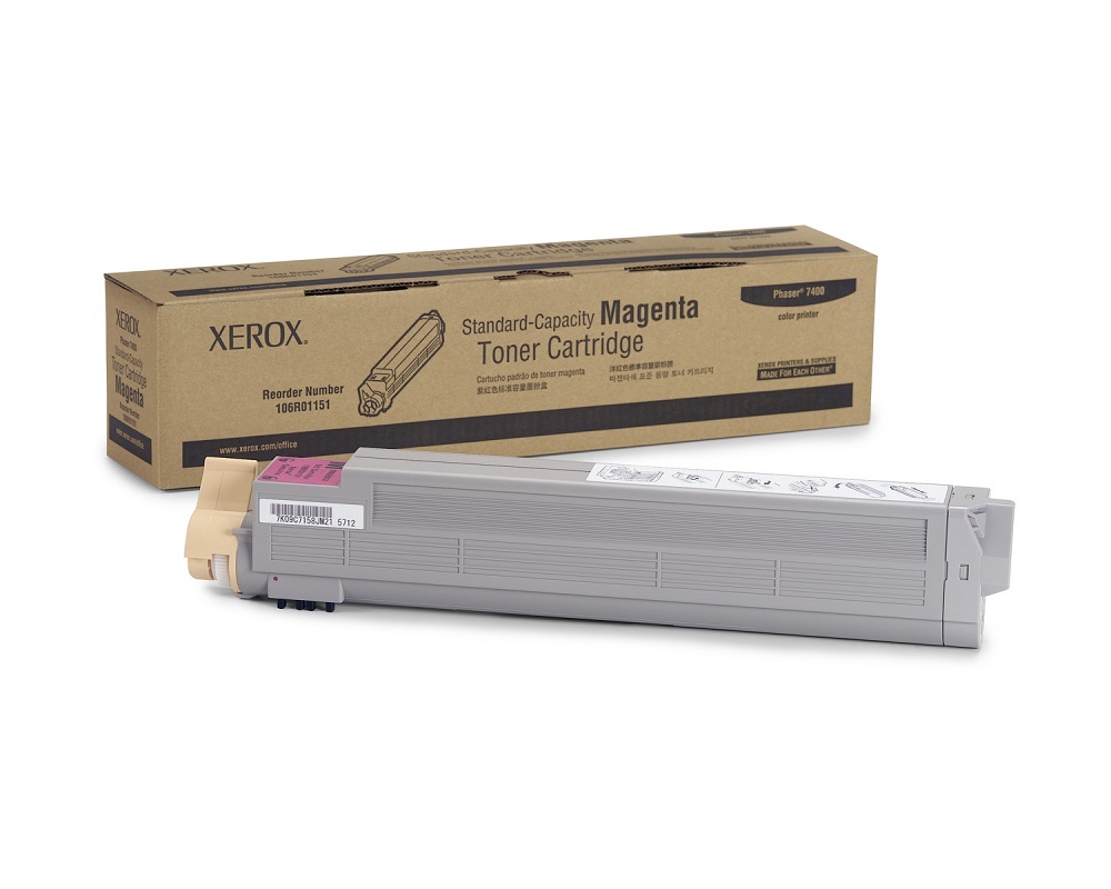 Xerox 106R01151 (Phaser 7400) Magenta Toner Standard Capacity