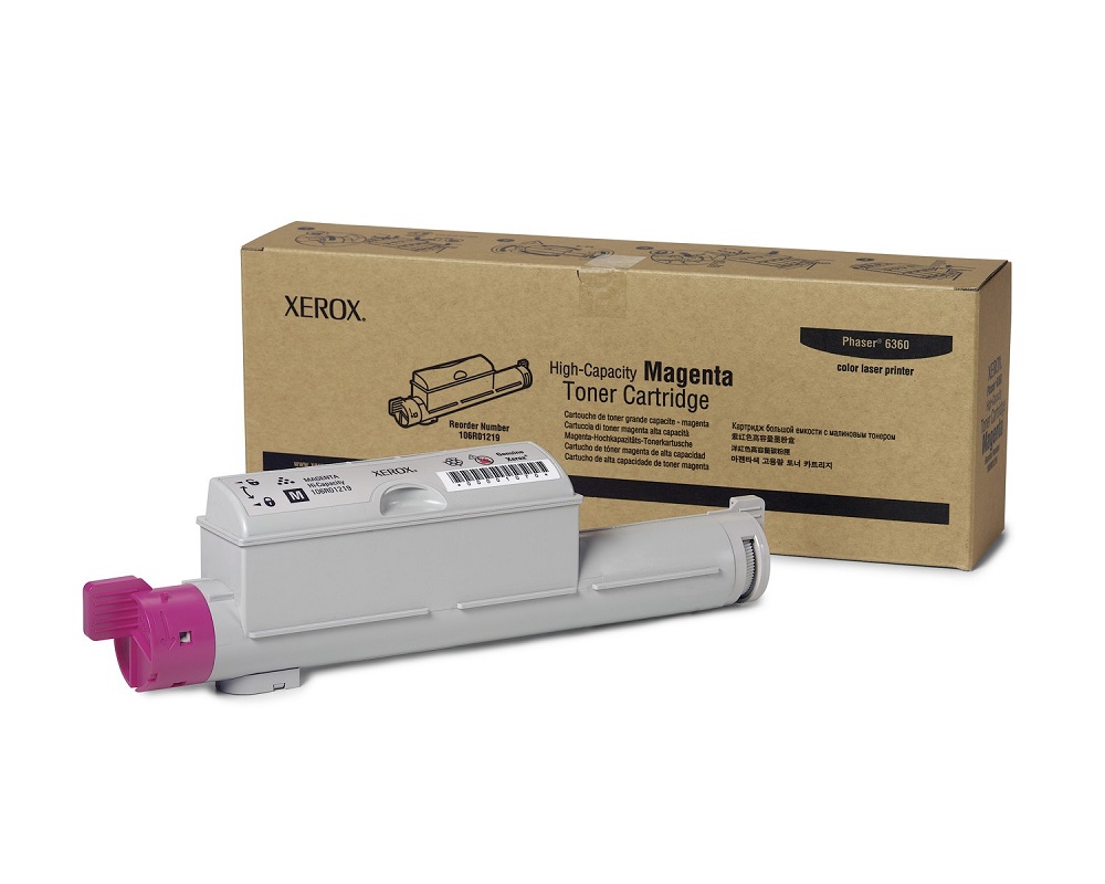 Xerox 106R01219 High Yield Magenta Toner Cartridge