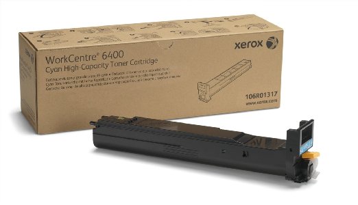 Xerox 106R01317 WorkCentre 6400 Cyan Toner Cartridge