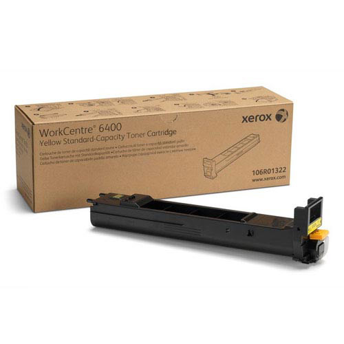 Xerox 106R01322 WorkCentre 6400 Yellow Toner Cartridge
