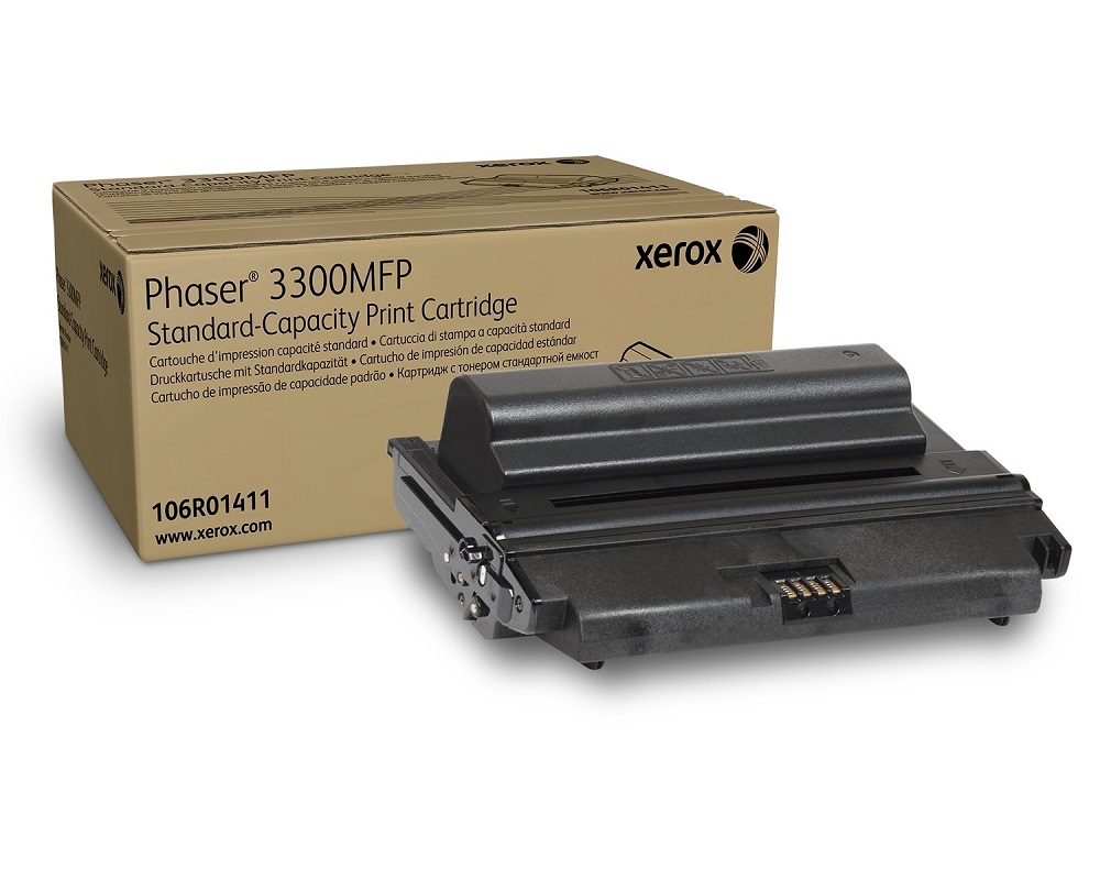 Xerox 106R01411 (106R1411) Black Toner Cartridge - Standard Yield