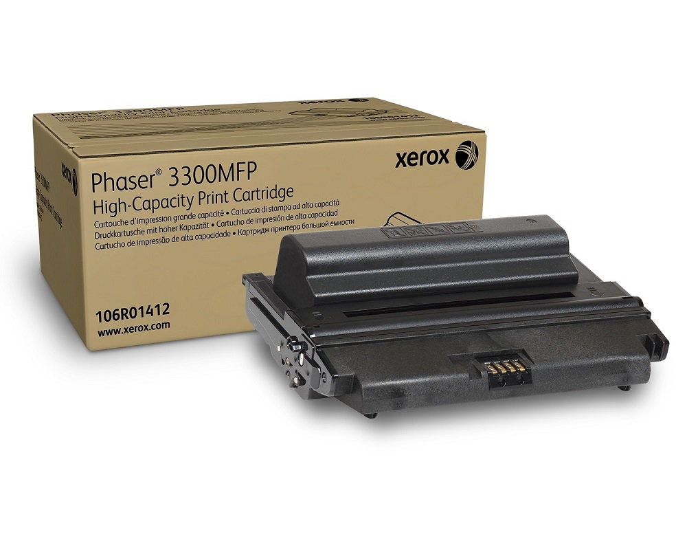 Xerox 106R01412 (106R1412) Black Toner Cartridge - High Yield