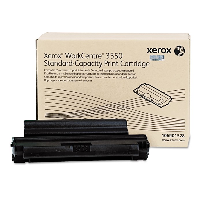 Xerox 106R01528 Black WorkCentre 3550 Print Cartridge