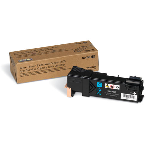 Xerox 106R01591 (Phaser 6500) Cyan Standard Capacity Toner