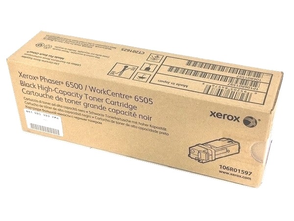 Xerox 106R01597 (Phaser 6500) Black High Capacity Toner Cartridge