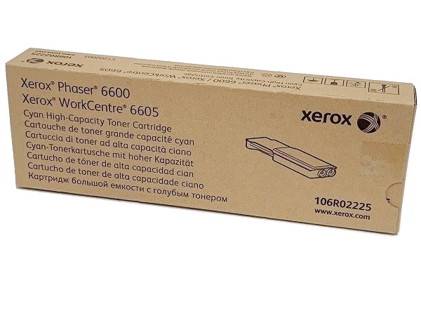 Xerox 106R02225 High Yield Cyan Toner Cartridge