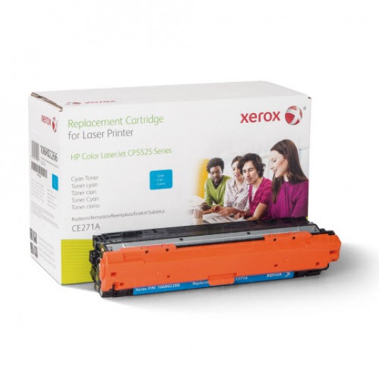 Xerox 106R02266 Everyday Brand HP CE341A / CE271A / CE741A Cyan Toner Cartridge
