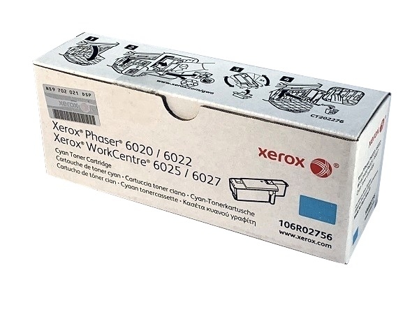 Xerox 106R02756 Cyan Toner Cartridge