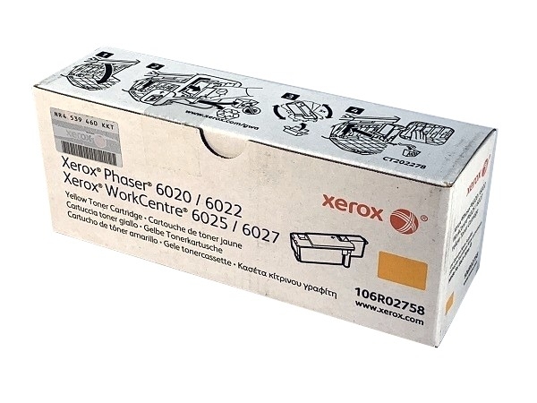 Xerox 106R02758 Yellow Toner Cartridge