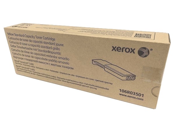 Xerox 106R03501 Yellow Standard Capacity Toner Cartridge