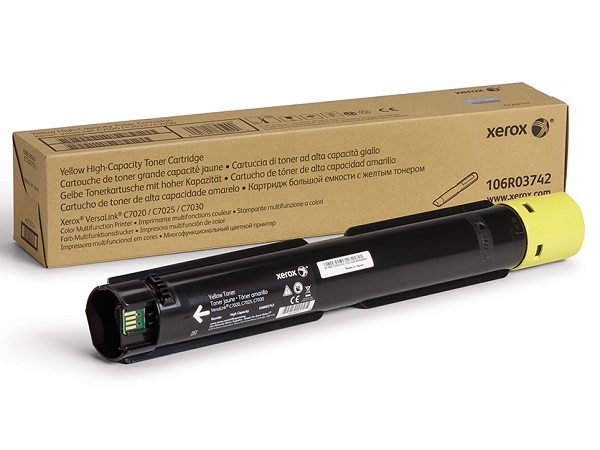 Xerox 106R03742 High Yield Yellow Toner Cartridge