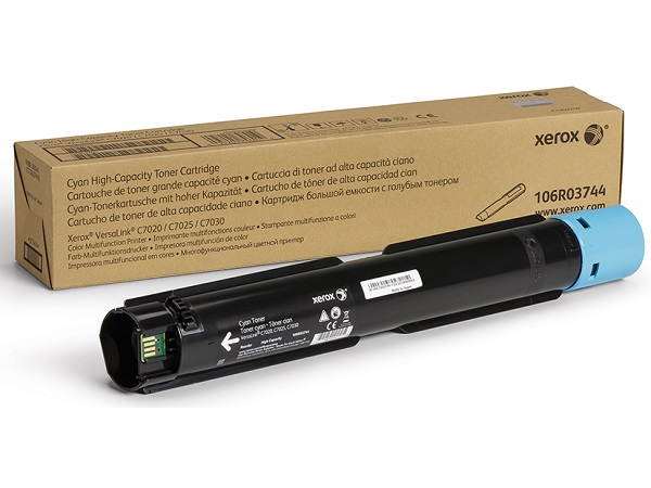 Xerox 106R03744 High Yield Cyan Toner Cartridge