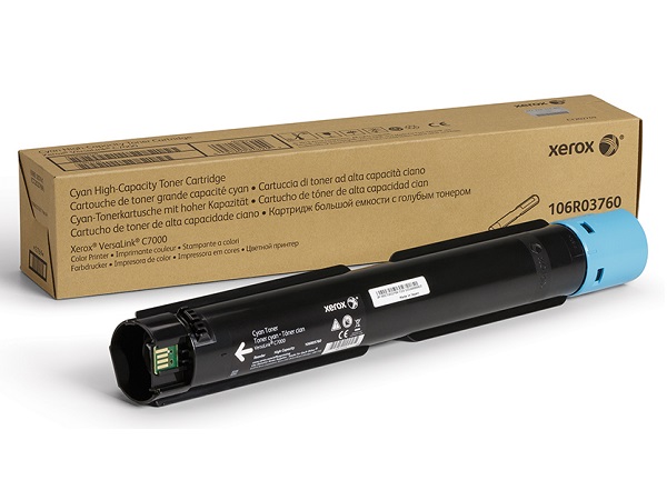 Xerox 106R03760 High Capacity Cyan Toner Cartridge