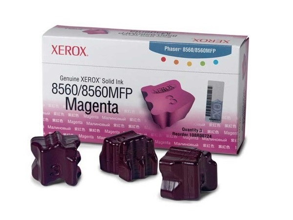 Xerox 108R00724 Phaser 8560 Magenta Solid Ink 3.4K Yield