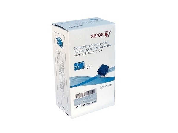 Xerox 108R00990 Colorqube 8700 Cyan Ink cubes 4.2K Yield