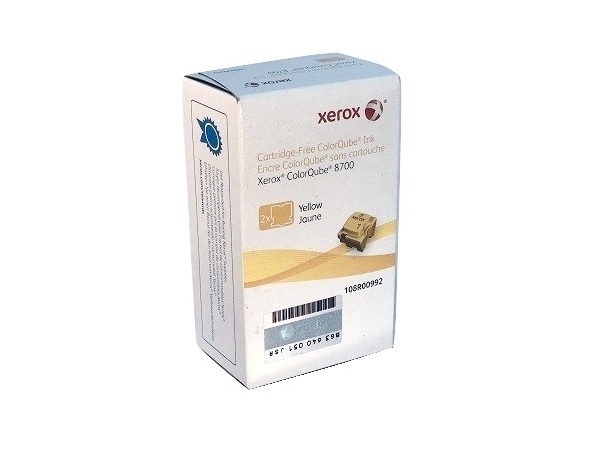 Xerox 108R00992 Colorqube 8700 Yellow Ink cubes 4.2K Yield