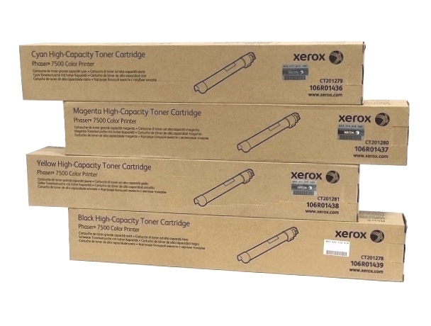 Xerox Phaser 7500 Toner Cartridge Set